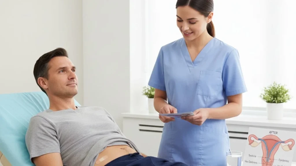 vasectomy clinic Canberra patient recovery guidance