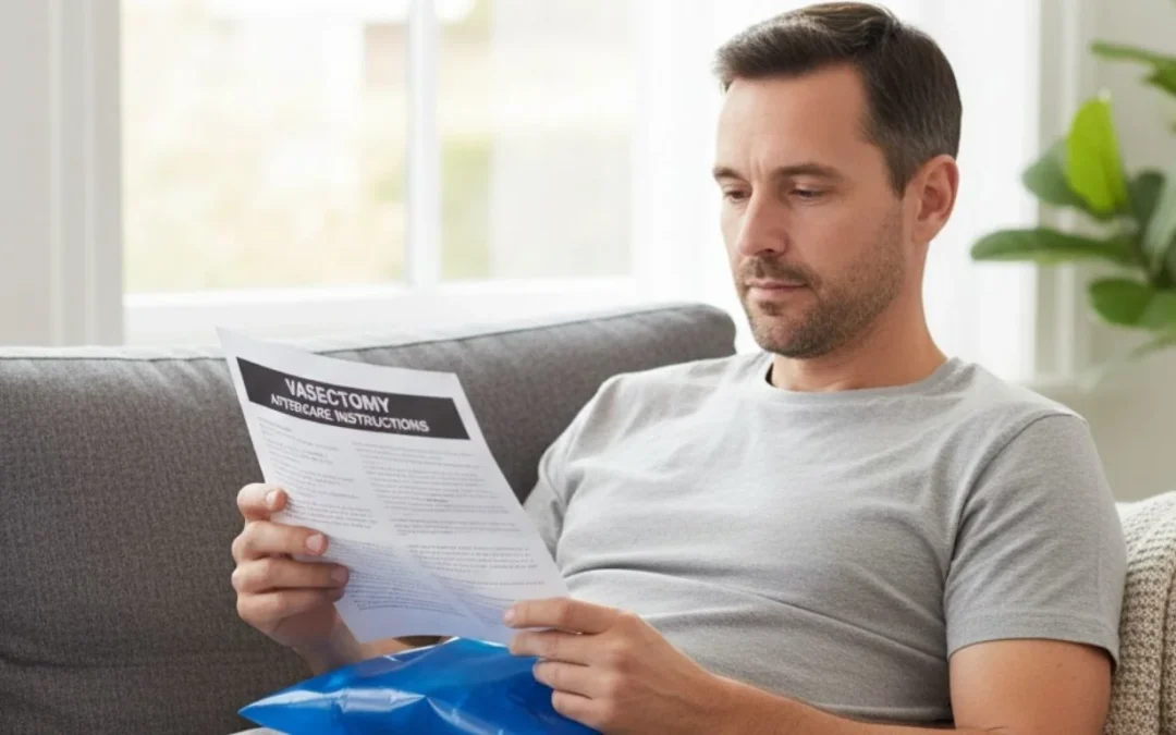 Vasectomy Procedure Timeline and aftercare instructions in Canberra clinic