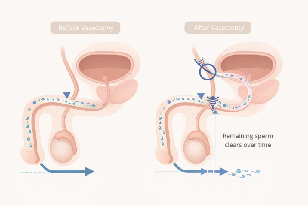 Post-Vasectomy Semen Testing sample collection process explained